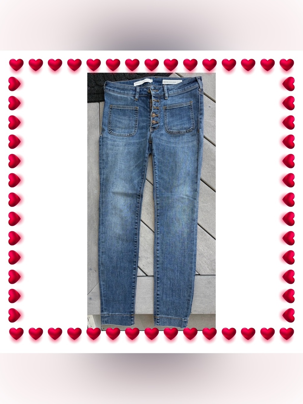 Jeans denim - Pilcro and the Letterpress - High Rise Denim skinny Leggings - 29